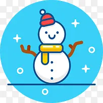 雪人冬天-空若网 雪人冬天-空若网