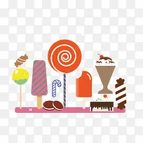 矢量甜点-空若网 矢量甜点-空若网