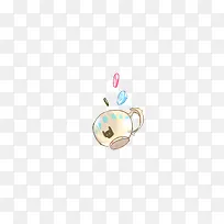 糖果色可爱茶杯-空若网 糖果色可爱茶杯-空若网