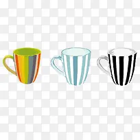 条纹马克杯-空若网 条纹马克杯-空若网