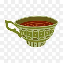 花纹古典杯子-空若网 花纹古典杯子-空若网