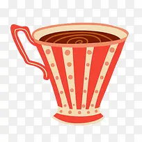 条纹古典杯子-空若网 条纹古典杯子-空若网