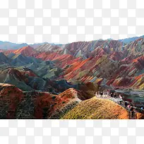 水彩风沙漠化-空若网 水彩风沙漠化-空若网