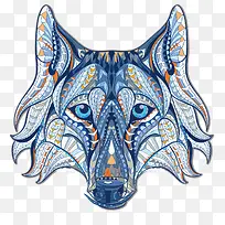 创意狼头像-空若网 创意狼头像-空若网