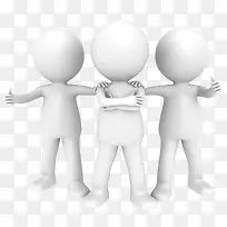 三个点赞的小人-空若网 三个点赞的小人-空若网