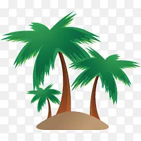 椰子树png矢量元素-空若网 椰子树png矢量元素-空若网