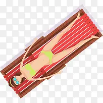 躺在躺椅上的人-空若网 躺在躺椅上的人-空若网