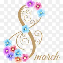 花藤唯美数字8-空若网 花藤唯美数字8-空若网