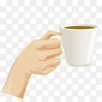 端着咖啡的手-空若网 端着咖啡的手-空若网