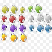 立体多彩地球上戴耳机图片-空若网 立体多彩地球上戴耳机图片-空若网