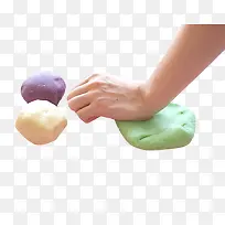 手工揉制彩色面团-空若网 手工揉制彩色面团-空若网