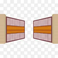 卡通大门线条免抠png装饰图案-空若网 卡通大门线条免抠png装饰图案-空若网