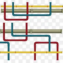 彩色地下城市水管-空若网 彩色地下城市水管-空若网