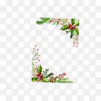 矢量花朵边框-空若网 矢量花朵边框-空若网