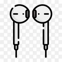 扁平化耳机PNG下载-空若网 扁平化耳机PNG下载-空若网