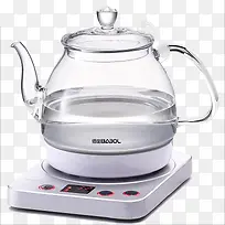 玻璃养生煮茶壶-空若网 玻璃养生煮茶壶-空若网