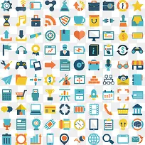 矢量扁平元素-空若网 矢量扁平元素-空若网