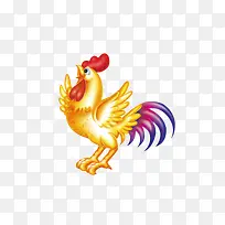 展开翅膀的公鸡-空若网 展开翅膀的公鸡-空若网