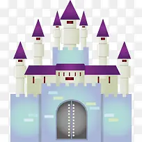 城堡png矢量元素-空若网 城堡png矢量元素-空若网