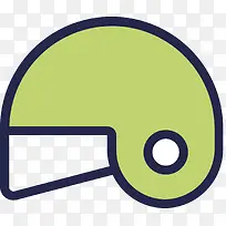 ��ɫ�İ�ȫñ-������