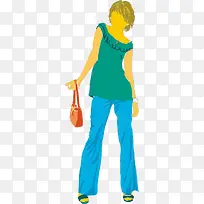 手绘人物-空若网 手绘人物-空若网