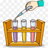 手绘卡通做实验-空若网 手绘卡通做实验-空若网