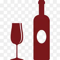 矢量酒瓶-空若网 矢量酒瓶-空若网