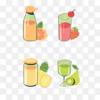 矢量果汁合集-空若网 矢量果汁合集-空若网