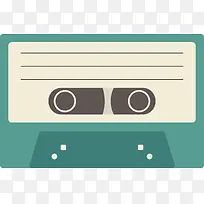 扁平化蓝色磁带-空若网 扁平化蓝色磁带-空若网