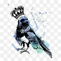 矢量乌鸦王-空若网 矢量乌鸦王-空若网