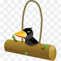 乌鸦png矢量元素-空若网 乌鸦png矢量元素-空若网