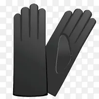 黑色皮手套-空若网 黑色皮手套-空若网