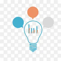 矢量卡通扁平化灯泡-空若网 矢量卡通扁平化灯泡-空若网