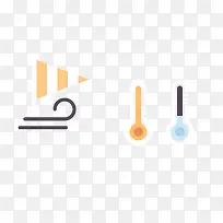 矢量气温素材-空若网 矢量气温素材-空若网