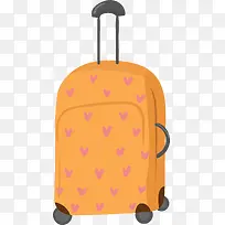 粉色爱心旅游箱子-空若网 粉色爱心旅游箱子-空若网
