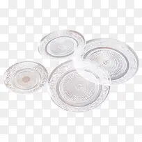 新品家用创意磨砂玻璃果盘-空若网 新品家用创意磨砂玻璃果盘-空若网