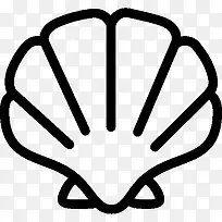 贝类食物图标-空若网 贝类食物图标-空若网