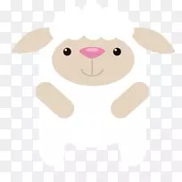 卡通兔-可爱的卡通羊-空若网 卡通兔-可爱的卡通羊-空若网