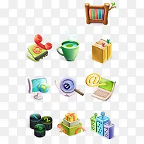 可爱立体图标-空若网 可爱立体图标-空若网