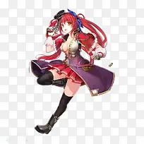 阿斯特拉卡通美女红发女子-空若网 阿斯特拉卡通美女红发女子-空若网