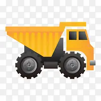 黄色工程车辆渣土运输车-空若网 黄色工程车辆渣土运输车-空若网