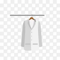 矢量灰色男士上衣-空若网 矢量灰色男士上衣-空若网