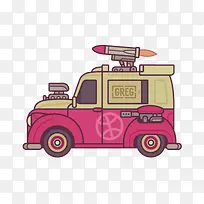 扁平化高科技小汽车-空若网 扁平化高科技小汽车-空若网