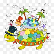 卡通乌龟-空若网 卡通乌龟-空若网