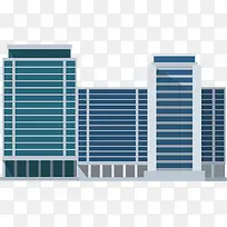 矢量图玻璃高楼大厦-空若网 矢量图玻璃高楼大厦-空若网