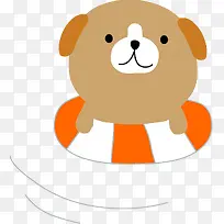 可爱在洗澡的小狗-空若网 可爱在洗澡的小狗-空若网