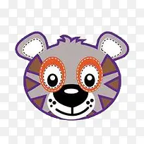 卡通可爱老虎-空若网 卡通可爱老虎-空若网