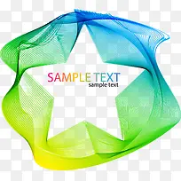 抽象彩色五角星-空若网 抽象彩色五角星-空若网