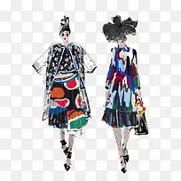 卡通时尚模特-空若网 卡通时尚模特-空若网