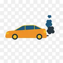 橙色汽车-空若网 橙色汽车-空若网